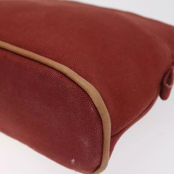 HERMES Bolide PM Pouch Canvas Red Auth - Picture 10 of 16